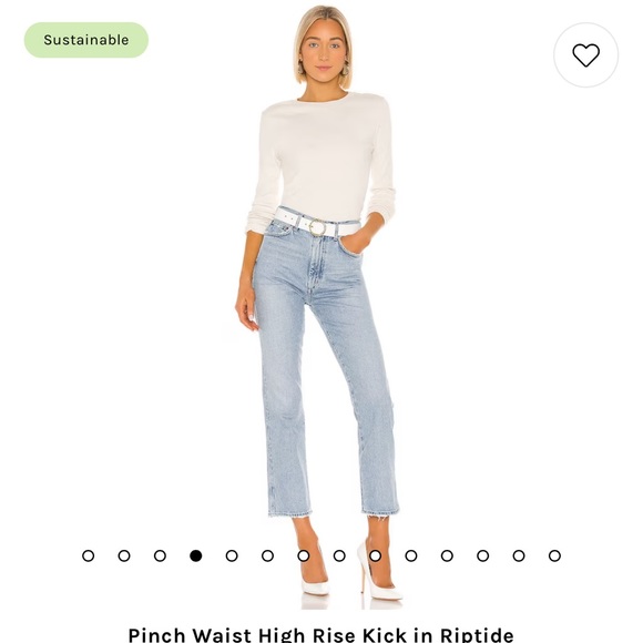 AGOLDE pinch waist kick flare jeans. - Picture 5 of 5